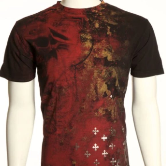 LOT OF 5 DIFFERENT ARCHAIC BY AFFLICTION T-SHIRTS - Picture 7 of 8